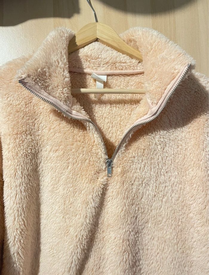 pull polaire rose - photo numéro 2