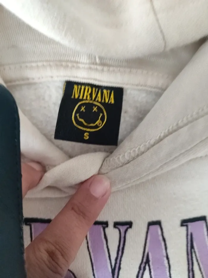 Sweat à capuche Nirvana - photo numéro 4