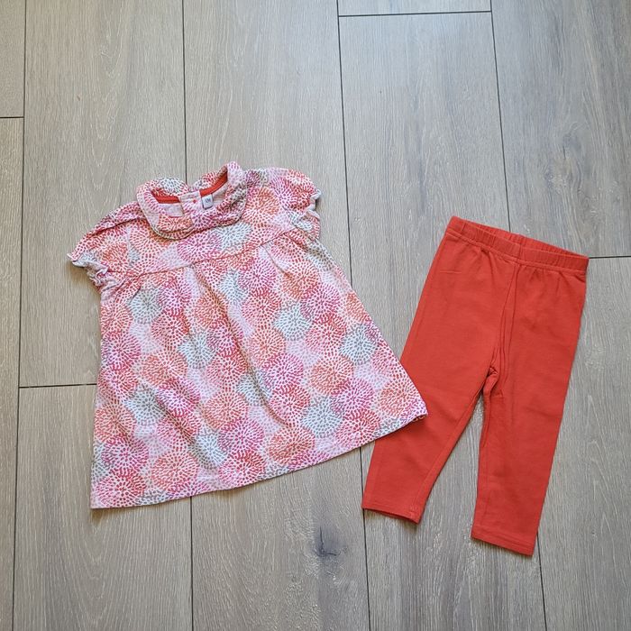 Ensemble 2 pièces été. Fille 12 mois