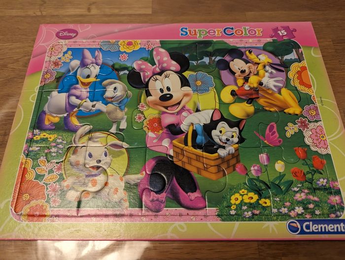 Puzzle Minnie Disney 15 pièces - photo numéro 2