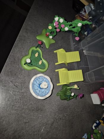 Lots accessoires verdure playmobil