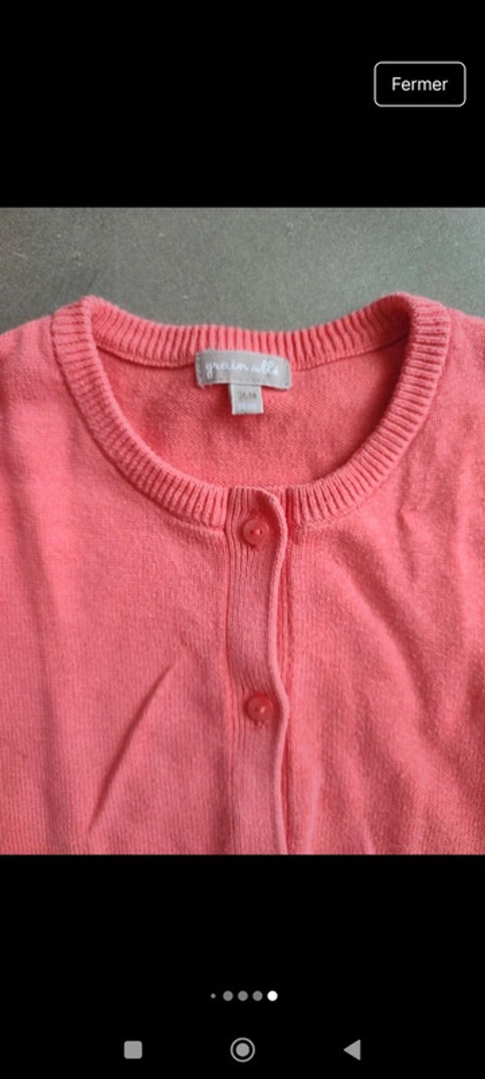 Ensemble robe été gilet assorti 36 mois 98 cm - photo numéro 7