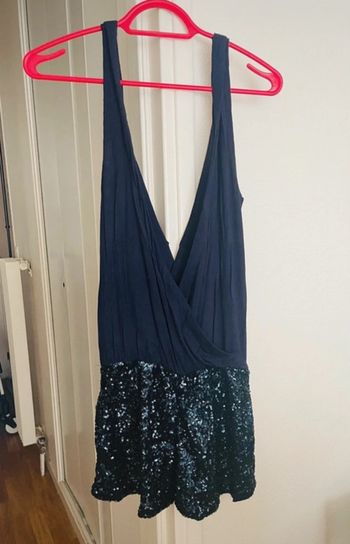Combishort à paillettes Assos Petite
