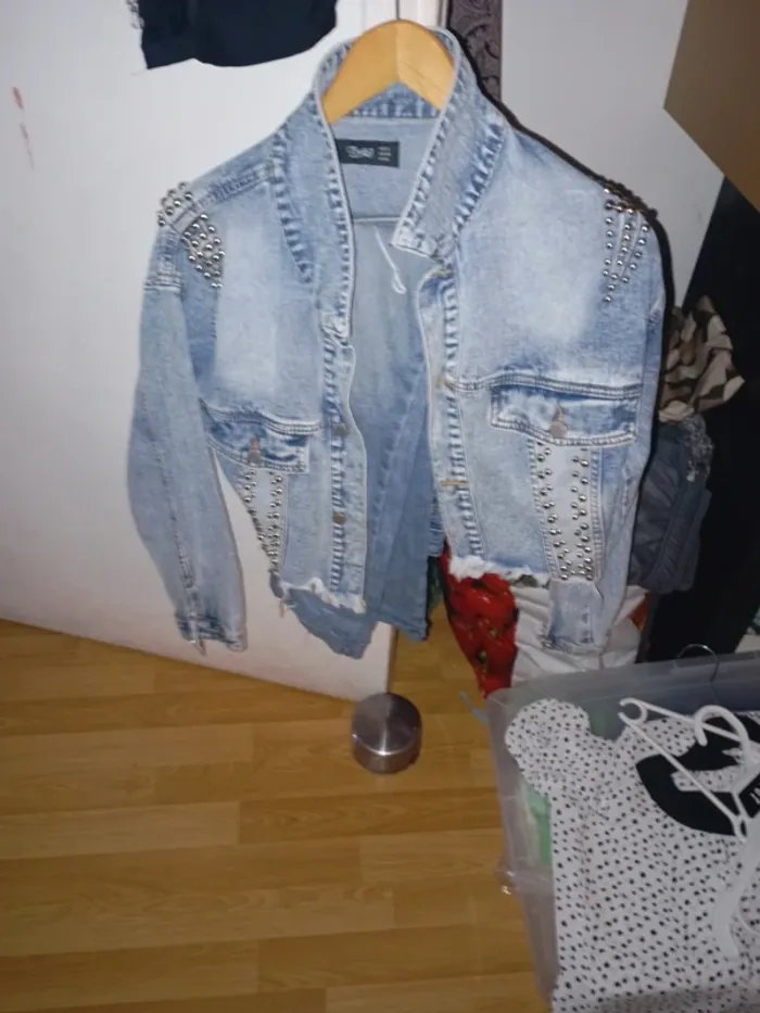 Veste en jean toxiks jeans s - photo numéro 8