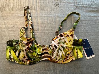 Haut maillot vert imprimé Fantasie neuf