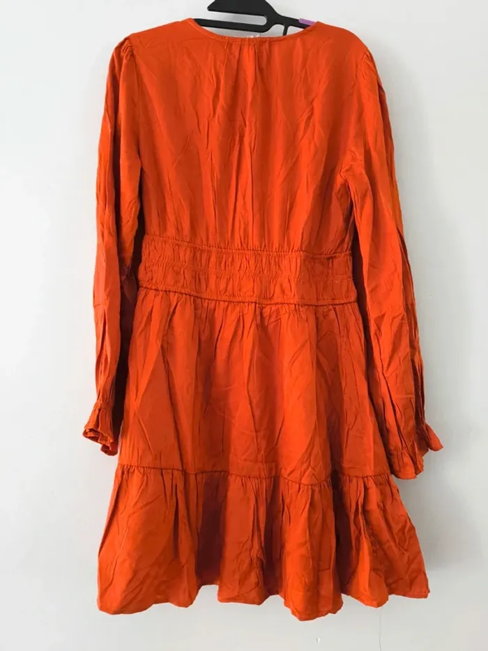 Robe terracotta Emilie.K – Taille M – Neuve avec étiquette - photo numéro 3
