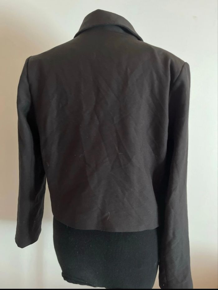 Blazer noir taille M de chez Kiabi en très bon état - photo numéro 5