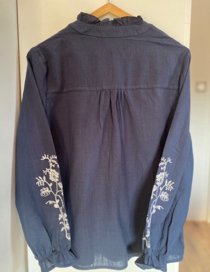 Blouse 100% coton - In April 1996 - Taille S/M - photo numéro 2