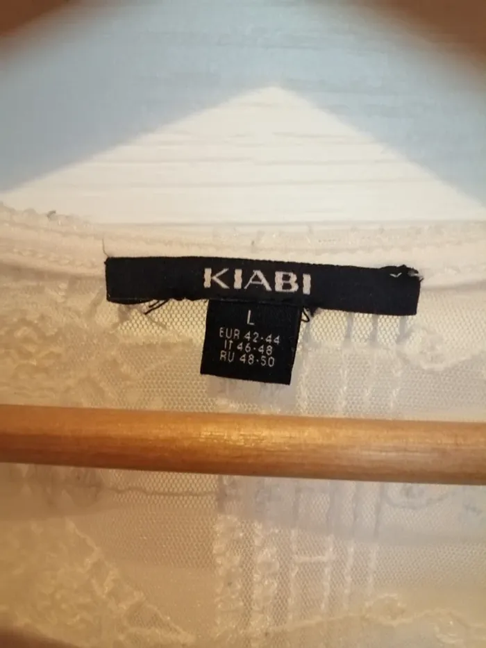 Haut manche longue kiabi blanc - photo numéro 7