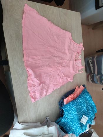 Débardeur rose dentelle dos zara