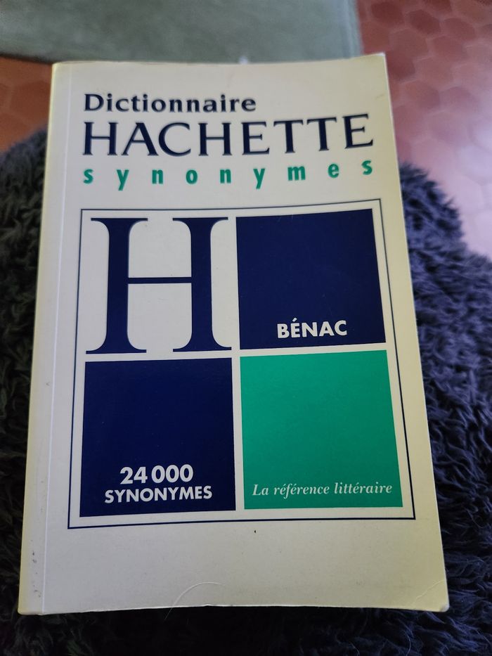 Dictionnaire des synonymes Hachette