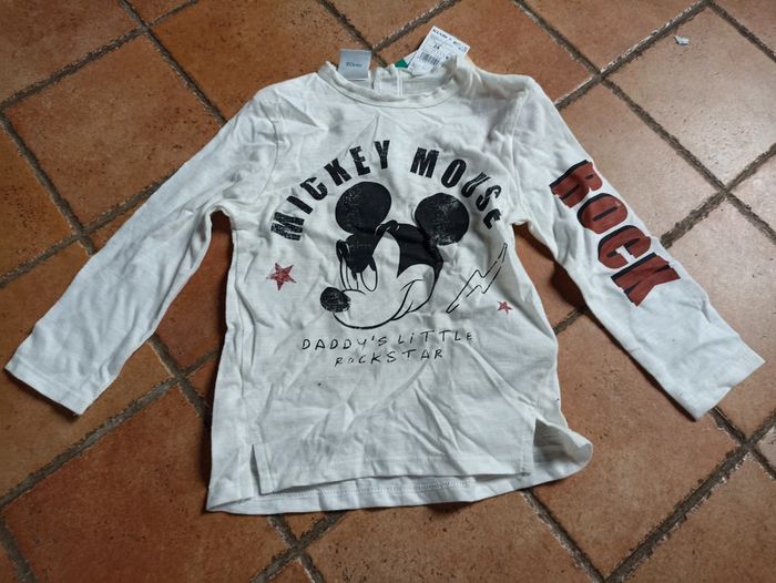 T shirt Mickey 24 mois