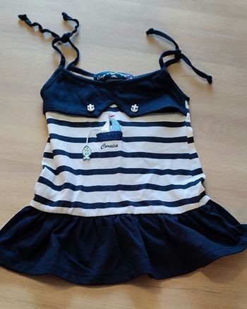 Robe marinière - 12 mois 