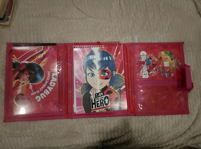 Sacoche, sac transportable - Chat noir et Lady Bug Miraculous - photo numéro 4