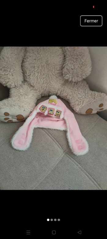 Bonnet bob l'éponge taille 54