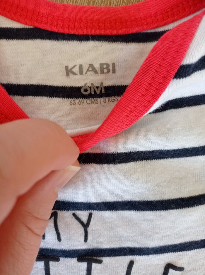 Lot de 2 barboteuses 6 mois - photo numéro 2