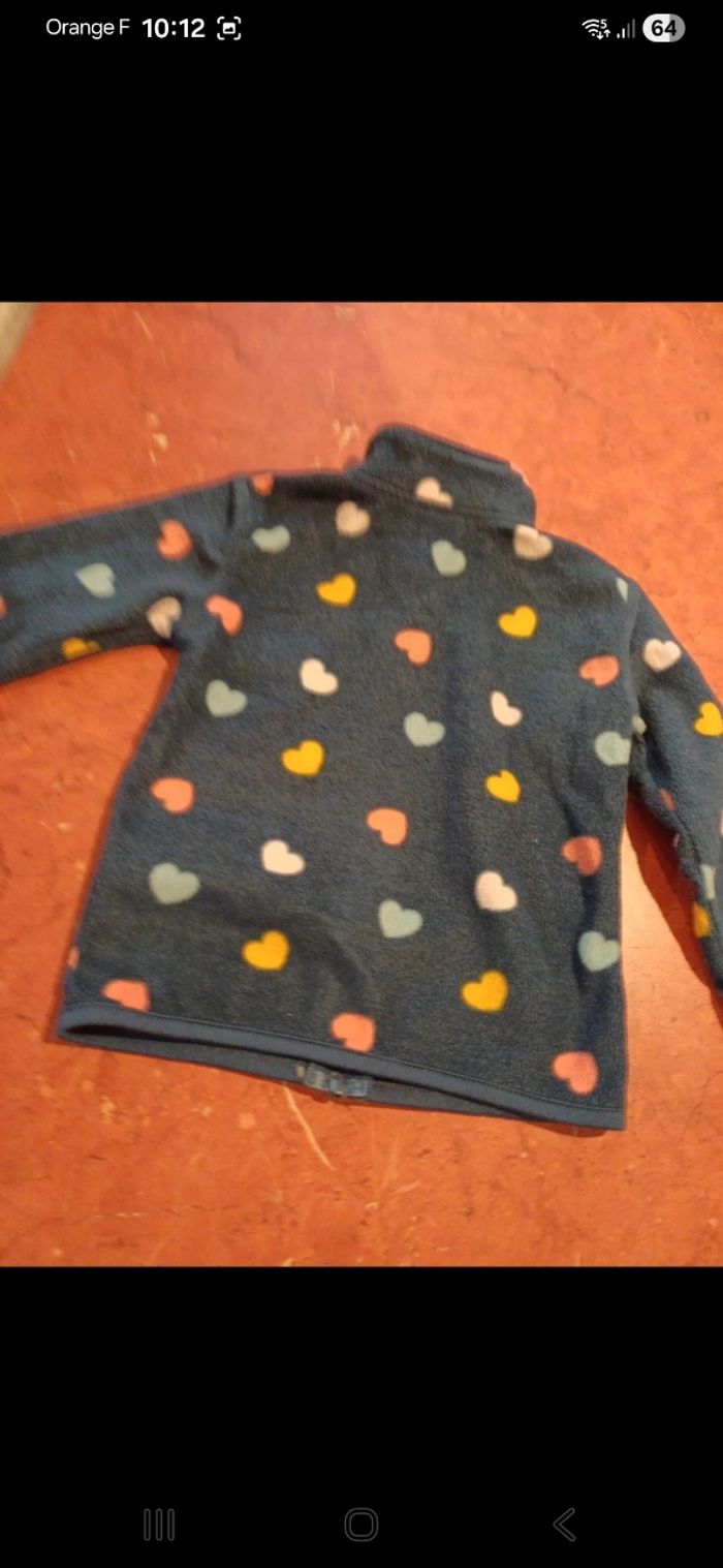 Veste polaire fille taille 24 mois - photo numéro 3