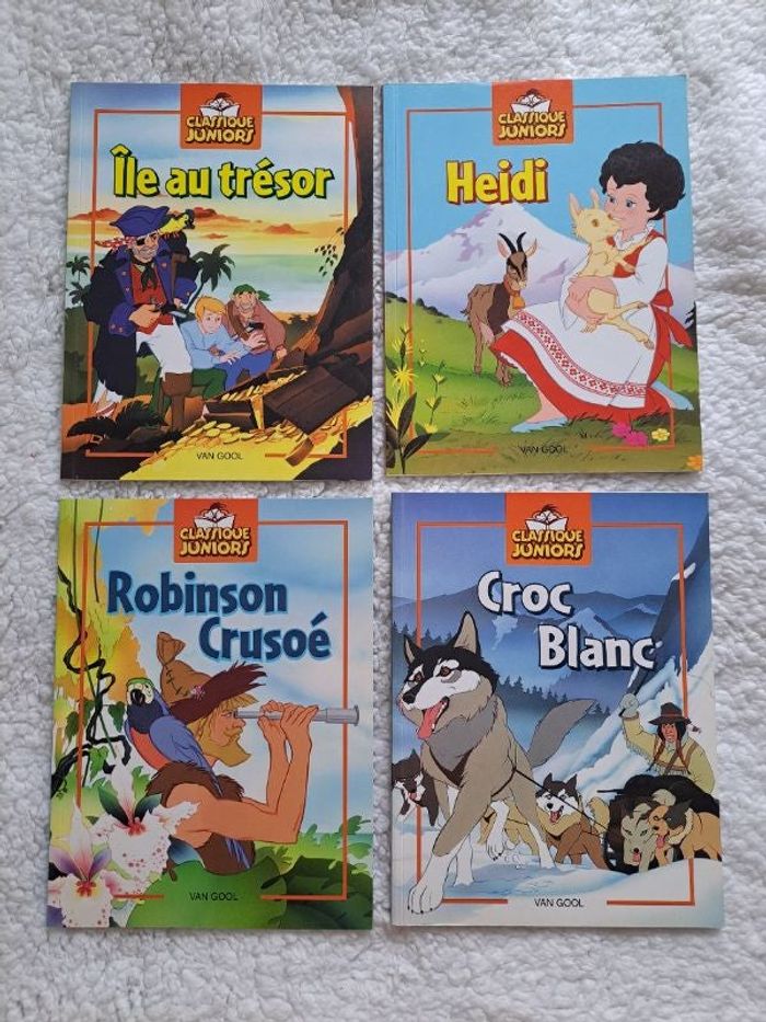Lot de 4 livres Classique Juniors