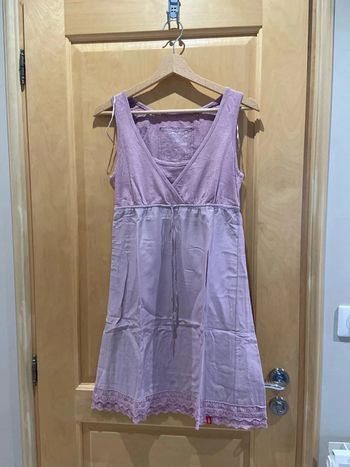 Robe EDC rose en soie