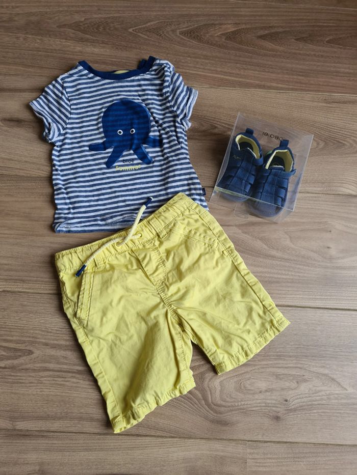 Ensemble obaibi 12 mois + chaussures bébé