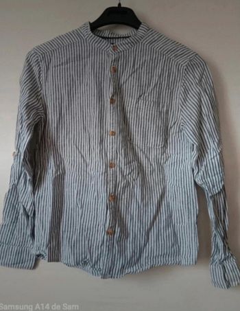 Chemise rayer kiabi 12ans