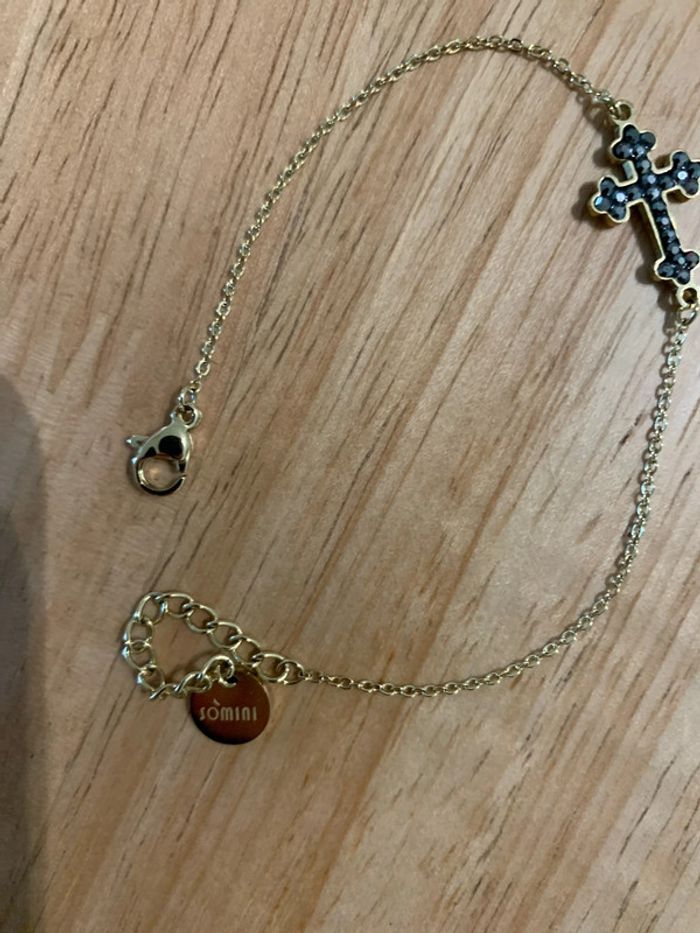 Bracelet fin croix somini - photo numéro 5