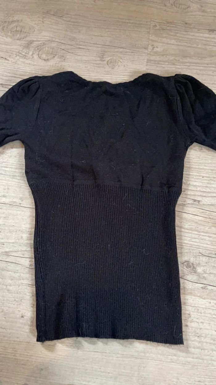 Pull noir la redoute 38/40 - photo numéro 3