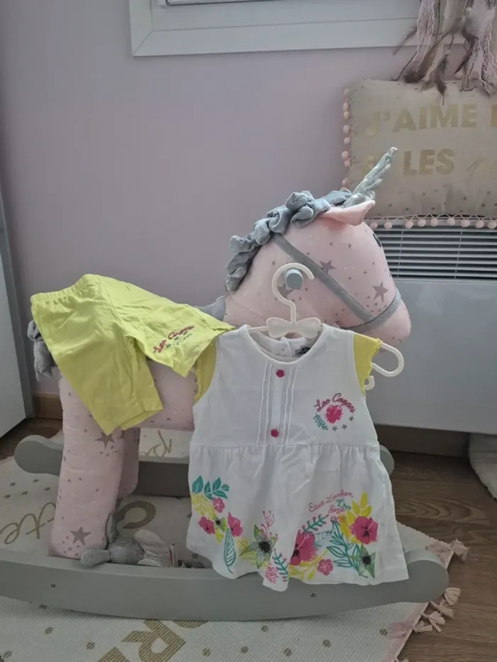 Ensemble robe + legging 12 mois