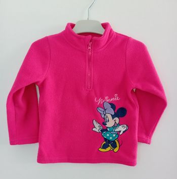 Sweat polaire Disney Minnie 18 mois