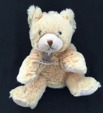 Marionnette Peluche Ours brun clair/beige ** Histoire d'Ours