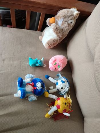 Lot peluches sandy