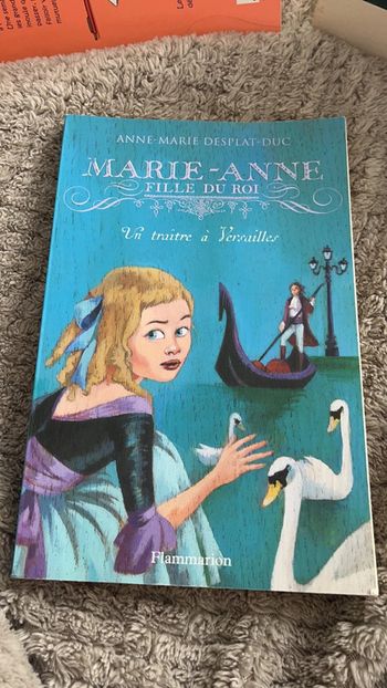 Livre marie Anne fille du roi