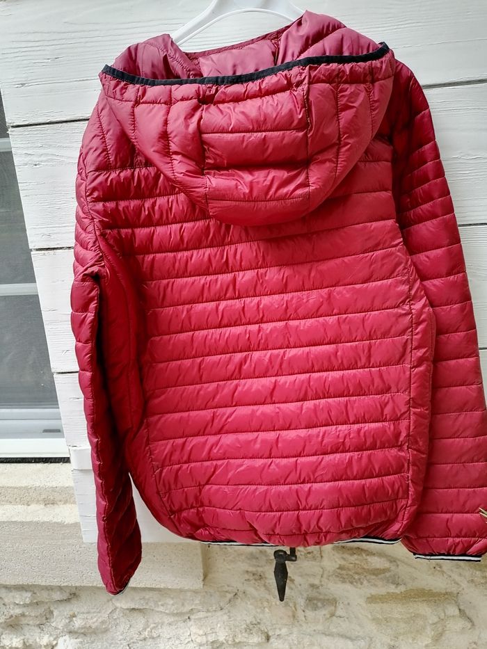Doudoune à capuche Célio taille S Light Jacket rouge - photo numéro 2