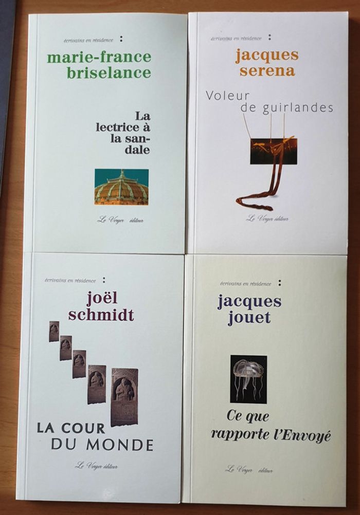 Neuf !! 4 Livres - Le Verger Editeur