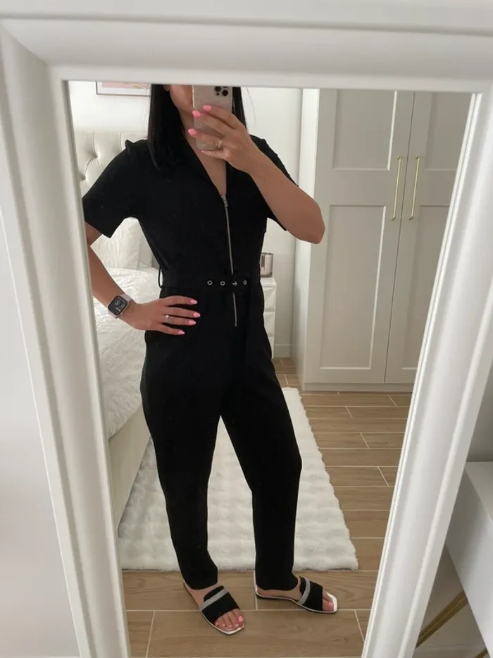 Combinaison pantalon noir 36 neuf