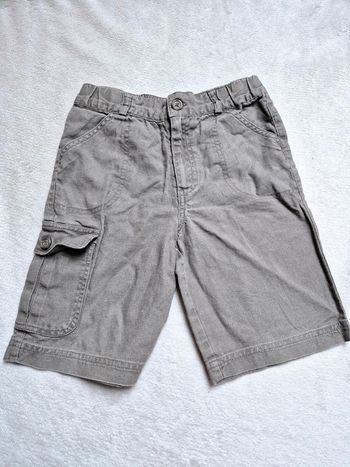 Bermuda garçon taille 5 ans best way gris légèrement marron