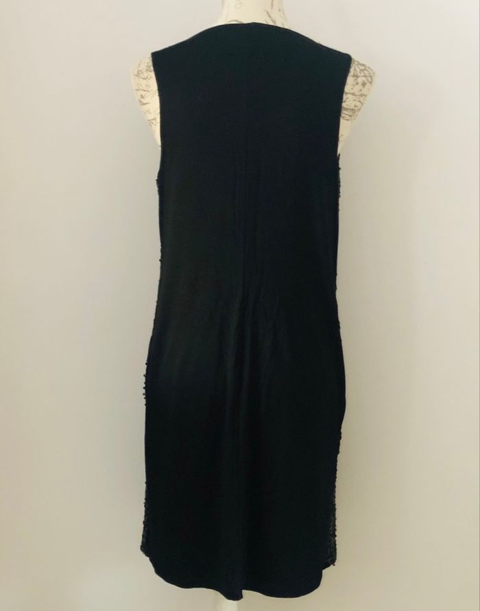 Robe de soirée noire pailletée - photo numéro 2