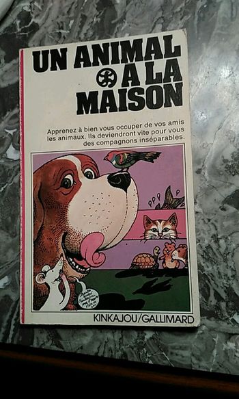 Livre un animal à la maison
