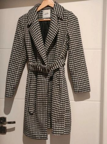 Manteau pied de poule 