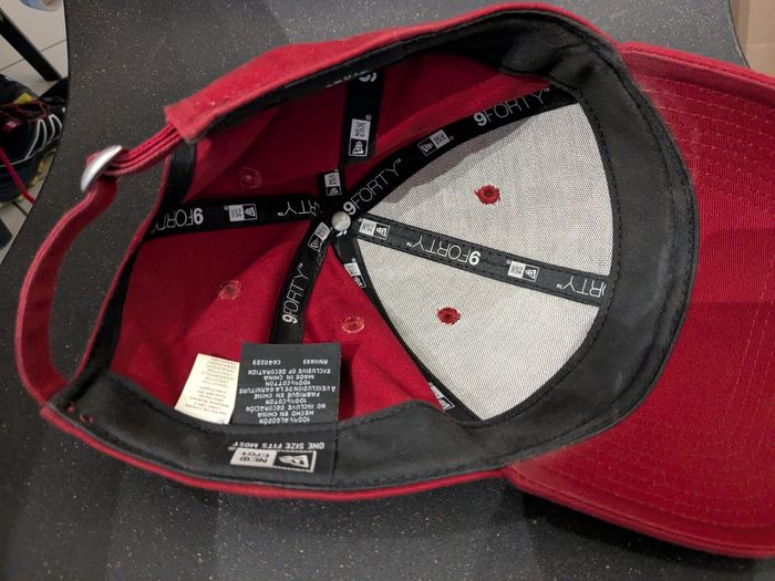 Casquette NY bordeaux - photo numéro 3