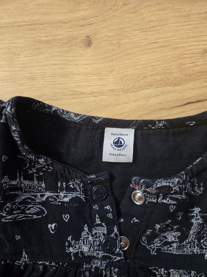 Blouse fille petit bateau - photo numéro 3