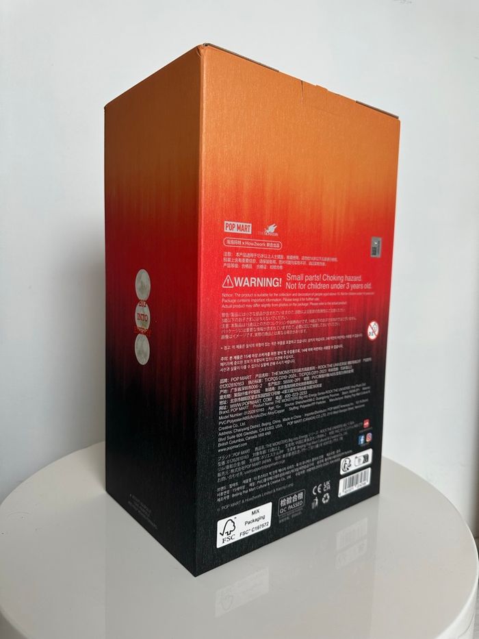 Labubu ROCK THE UNIVERSE Energy POP MART AUTHENTIQUE OFFICIEL - photo numéro 3