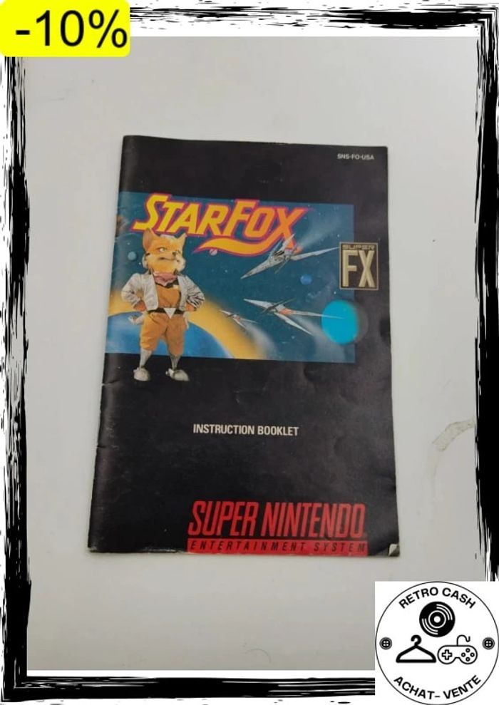 Starwing Super Nintendo snes Complet PAL noe - photo numéro 2
