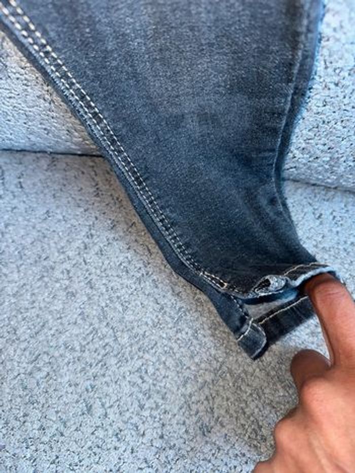 Jean skinny à poche noir gris Zara - photo numéro 2