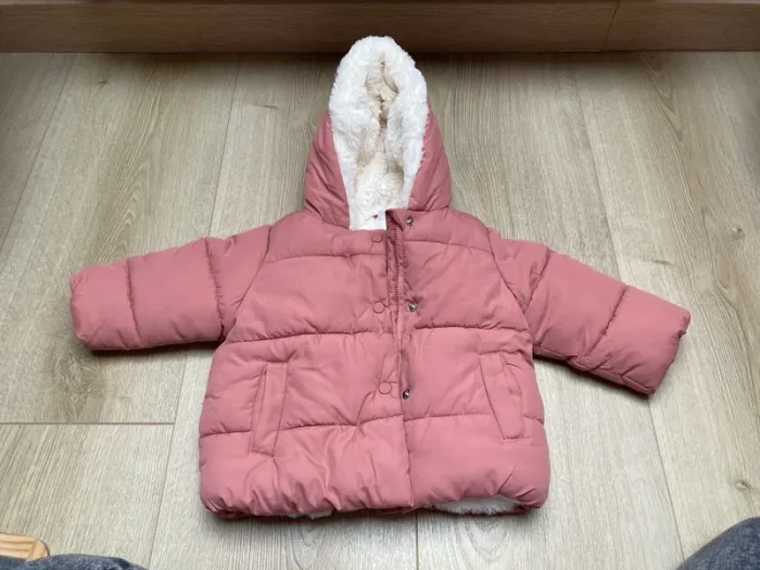 Manteau rose tex - photo numéro 2