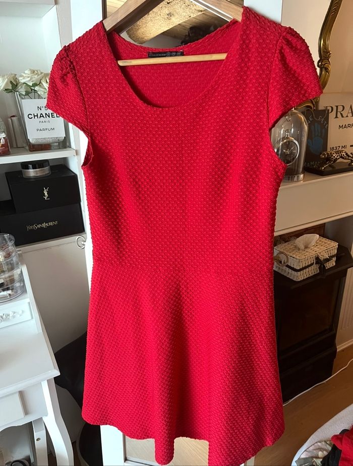 Robe patineuse rouge Atmosphère T38 TBE 💄