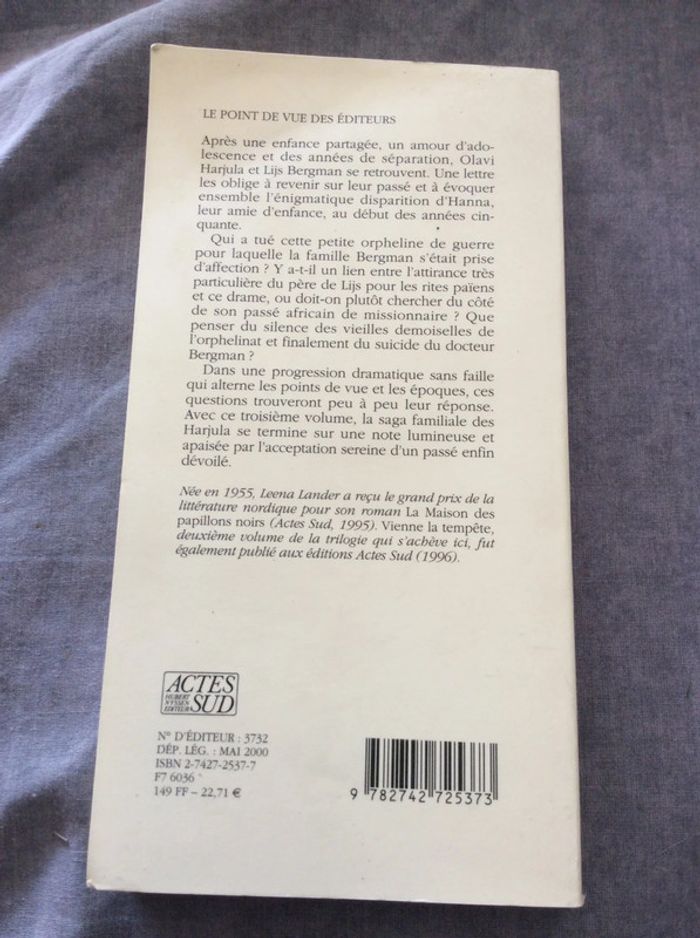 #les rives du retour Leena Lander - photo numéro 3