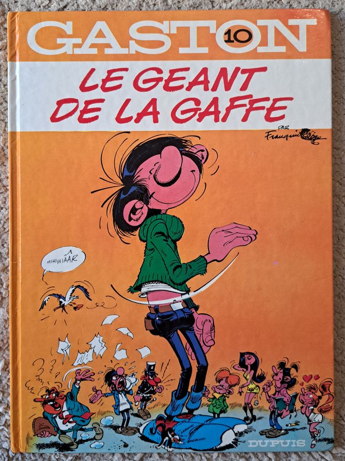 📚 BD Gaston tome 10 Le géant de la gaffe - 1987