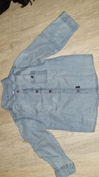 Chemise en jean garçon