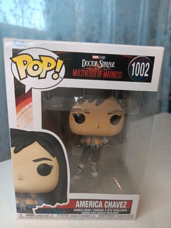 Figurine funko pop Marvel studios doctor strange in the multiverse od madness n°1002 America Chavez